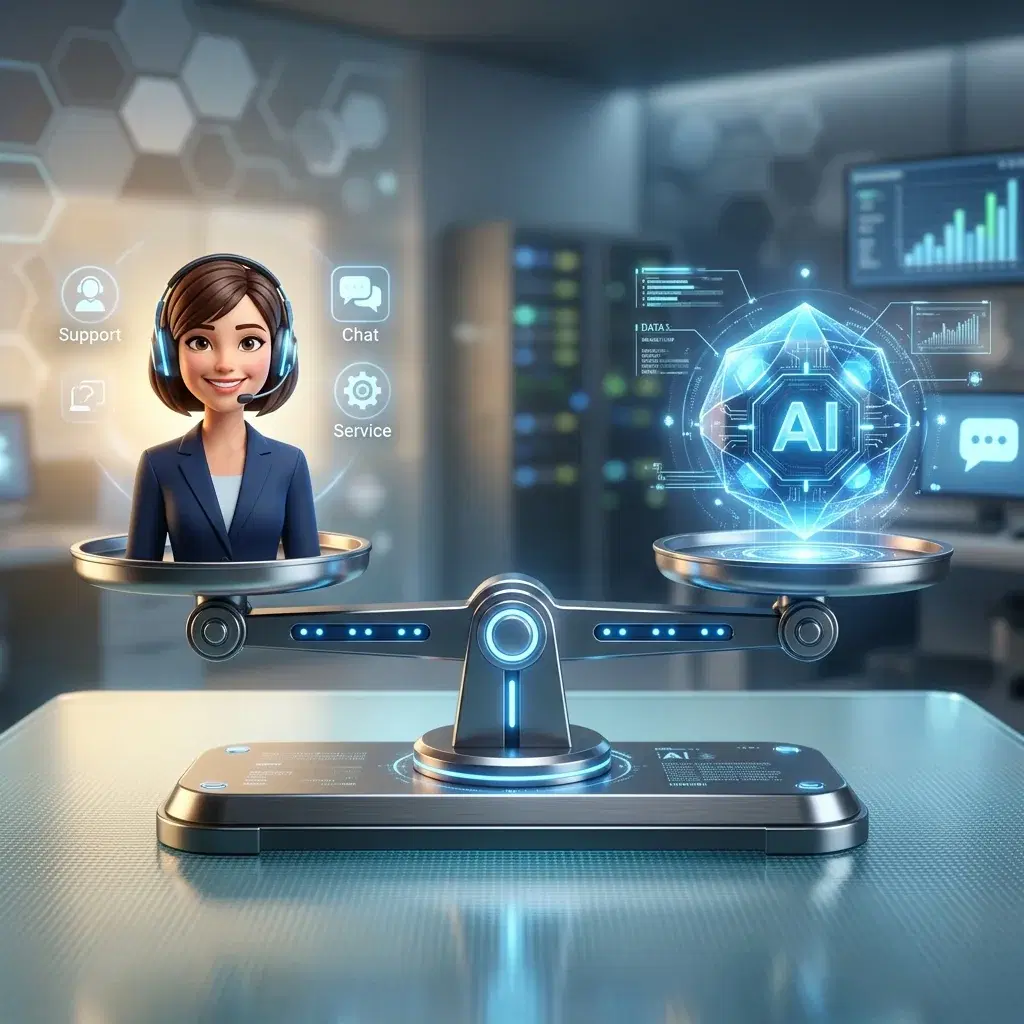 Human vs. AI: Finding the Perfect Balance in Modern Customer Service